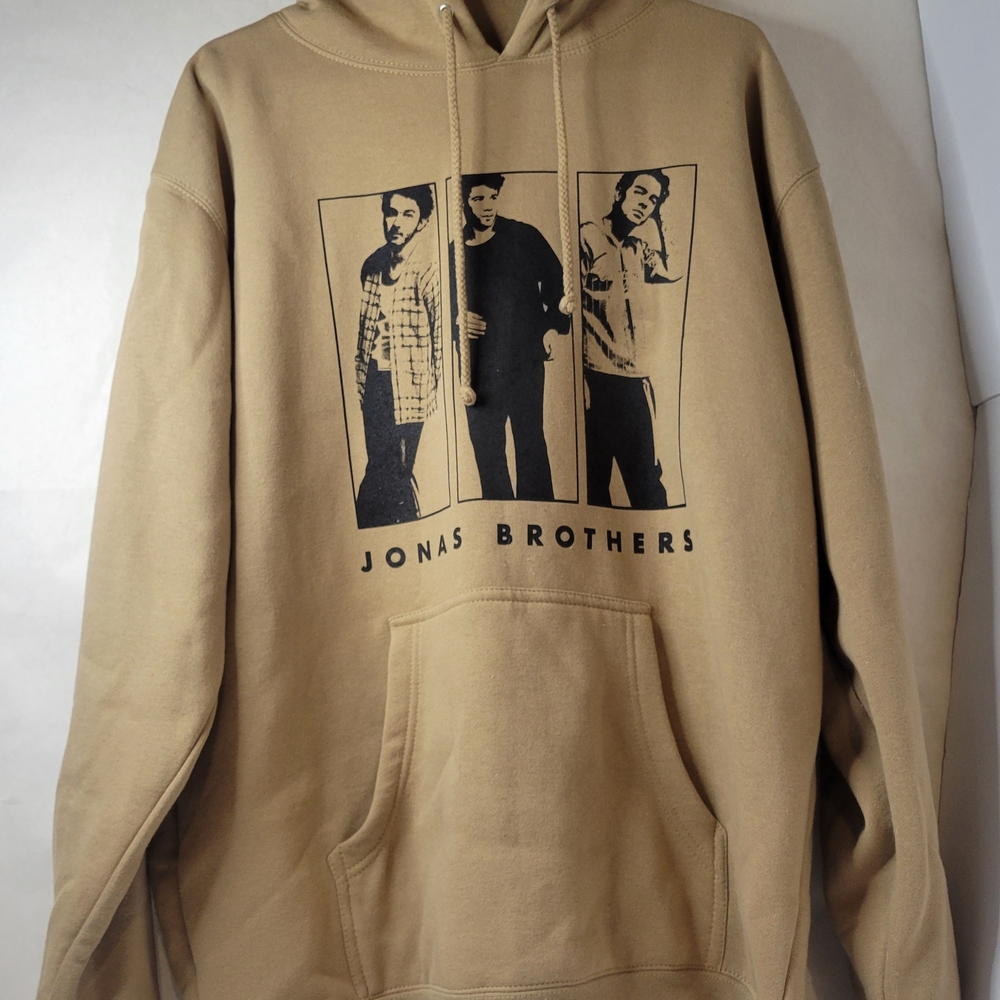 Jonas Brothers Tan Hoodie